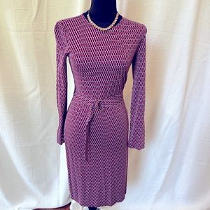Tory Burch size XS Musee dress in Maple Flower Cadena